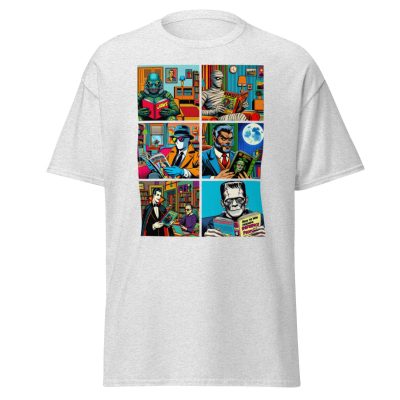 Monsters Love Books T-Shirt - Image 18