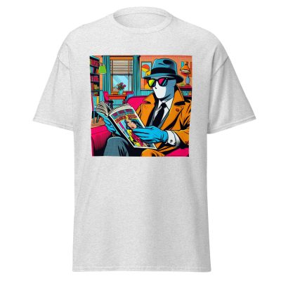 The Invisible Man Loves Books T-Shirt - Image 18