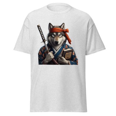 Wolf Samurai T-Shirt - Image 12