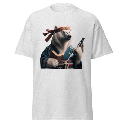 Polar Bear Samurai T-Shirt - Image 15