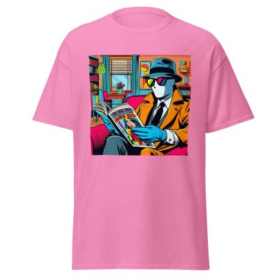 The Invisible Man Loves Books T-Shirt - Image 12