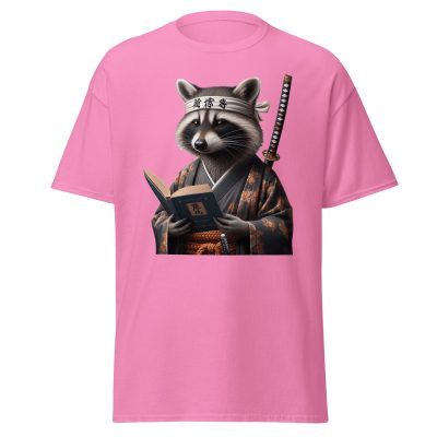 Raccoon Samurai T-Shirt - Image 11