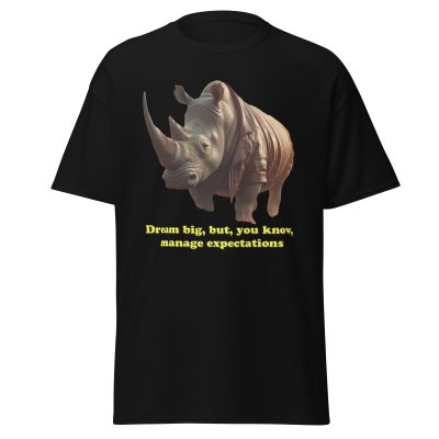 Demotivated Rhino T-Shirt - Image 3