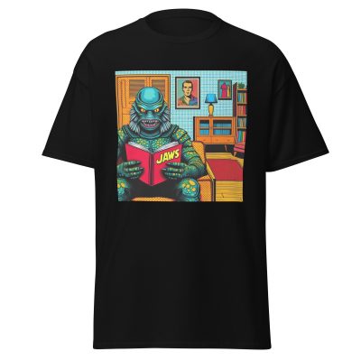 Creature Loves Books T-Shirt - Image 3