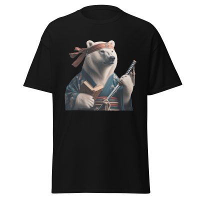 Polar Bear Samurai T-Shirt - Image 3