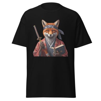 Fox Samurai T-Shirt - Image 3