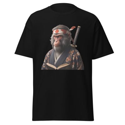 Macaque Samurai T-Shirt - Image 3
