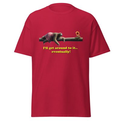 Demotivated Sloth T-Shirt - Image 5