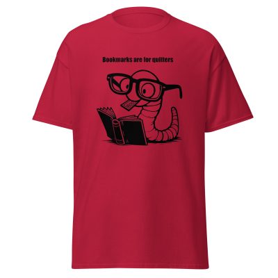 Bookmarks for Quitters T-Shirt - Image 3