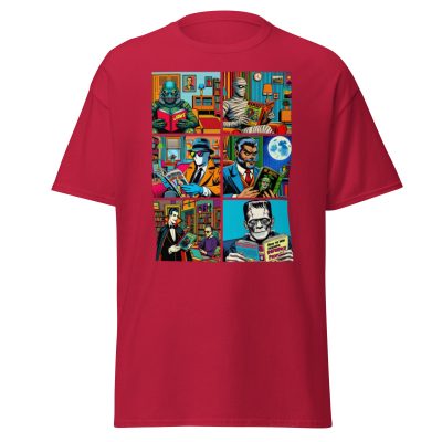 Monsters Love Books T-Shirt - Image 5