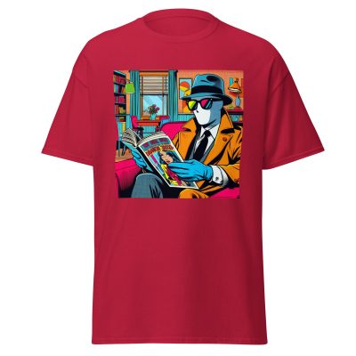 The Invisible Man Loves Books T-Shirt - Image 5