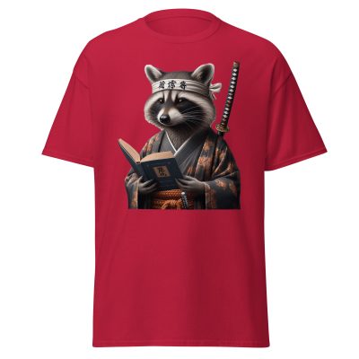 Raccoon Samurai T-Shirt - Image 6