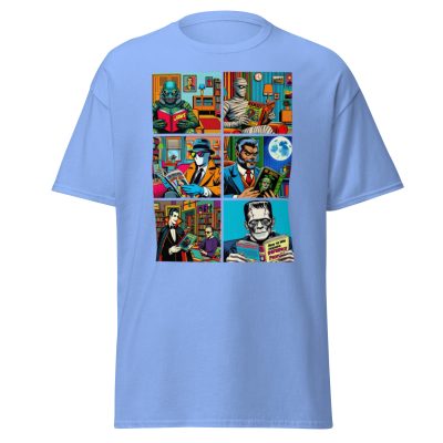 Monsters Love Books T-Shirt - Image 13