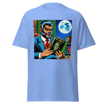 Wolfman Loves Books T-Shirt - Image 13