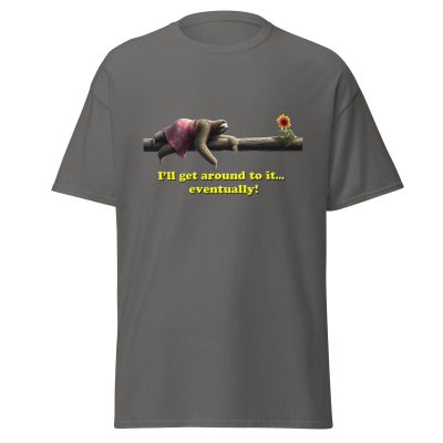 Demotivated Sloth T-Shirt - Image 8