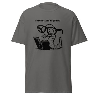 Bookmarks for Quitters T-Shirt - Image 5