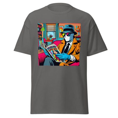 The Invisible Man Loves Books T-Shirt - Image 8