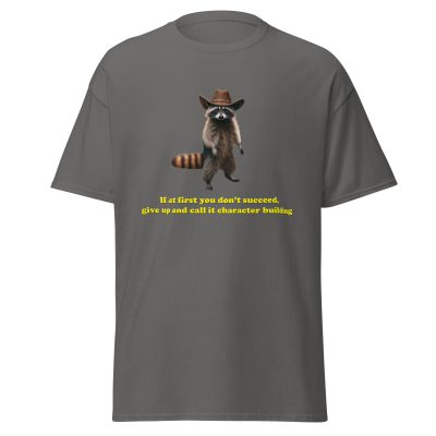 Demotivated Raccoon T-Shirt - Image 8