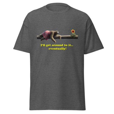 Demotivated Sloth T-Shirt - Image 7