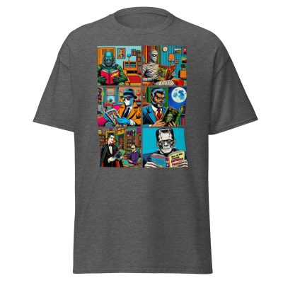 Monsters Love Books T-Shirt - Image 7