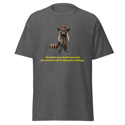 Demotivated Raccoon T-Shirt - Image 7