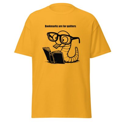 Bookmarks for Quitters T-Shirt - Image 11