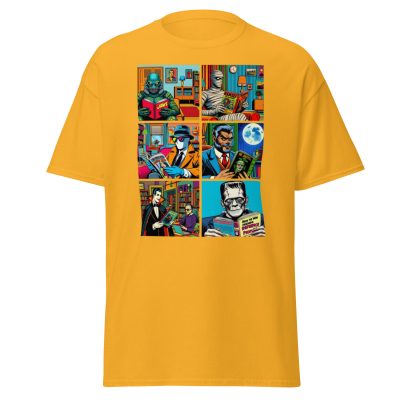Monsters Love Books T-Shirt - Image 14