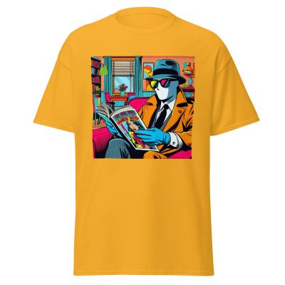 The Invisible Man Loves Books T-Shirt - Image 14