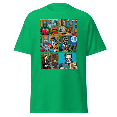 Monsters Love Books T-Shirt - Image 11
