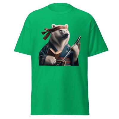 Polar Bear Samurai T-Shirt - Image 8