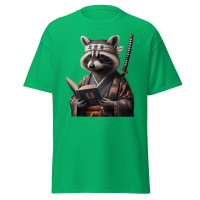 Raccoon Samurai T-Shirt - Image 10