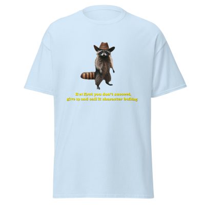 Demotivated Raccoon T-Shirt - Image 17