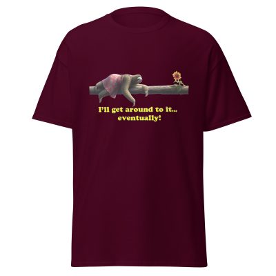 Demotivated Sloth T-Shirt - Image 2
