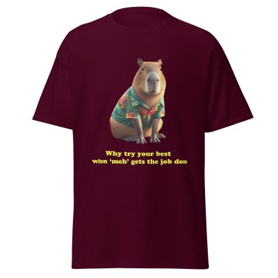 Demotivated Capybara T-Shirt - Image 2