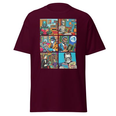 Monsters Love Books T-Shirt - Image 2