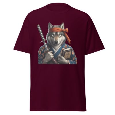 Wolf Samurai T-Shirt - Image 2
