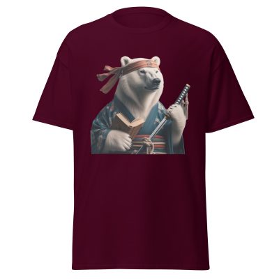 Polar Bear Samurai T-Shirt - Image 2