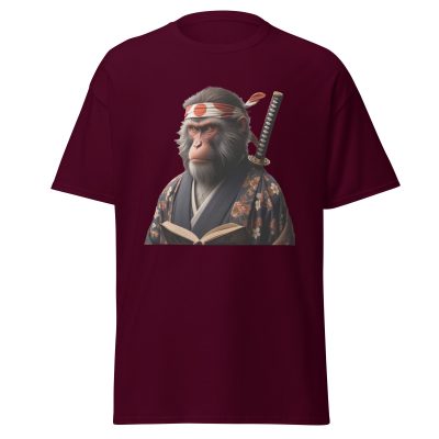 Macaque Samurai T-Shirt - Image 2
