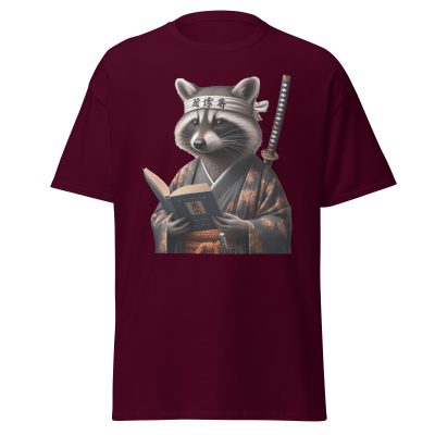 Raccoon Samurai T-Shirt - Image 2