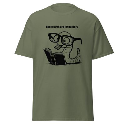Bookmarks for Quitters T-Shirt - Image 6