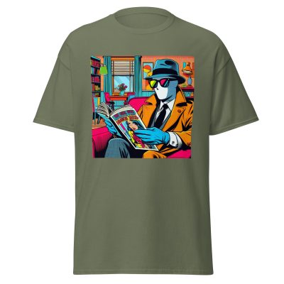The Invisible Man Loves Books T-Shirt - Image 9