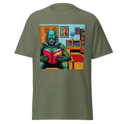 Creature Loves Books T-Shirt - Image 9