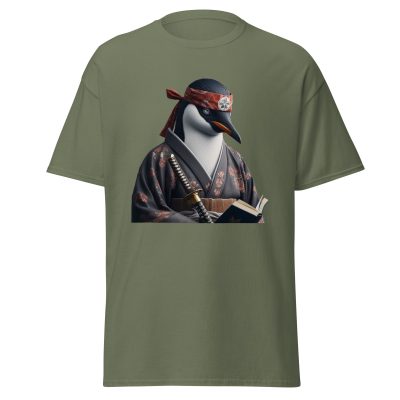 Penguin Samurai T-Shirt - Image 7