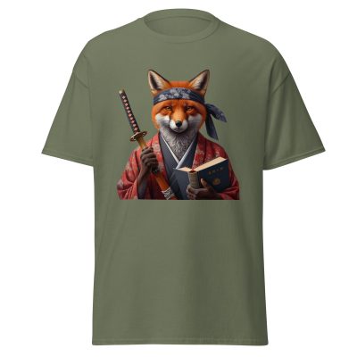 Fox Samurai T-Shirt - Image 8