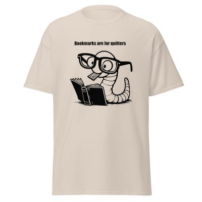 Bookmarks for Quitters T-Shirt - Image 14