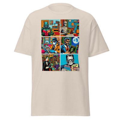 Monsters Love Books T-Shirt - Image 17