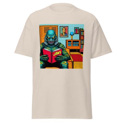 Creature Loves Books T-Shirt - Image 17