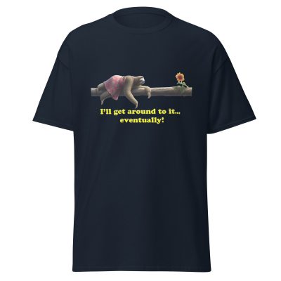 Demotivated Sloth T-Shirt - Image 4