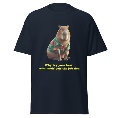 Demotivated Capybara T-Shirt - Image 4