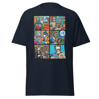 Monsters Love Books T-Shirt - Image 4